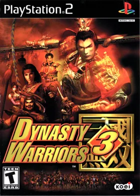 Dynasty Warriors 3 box cover front